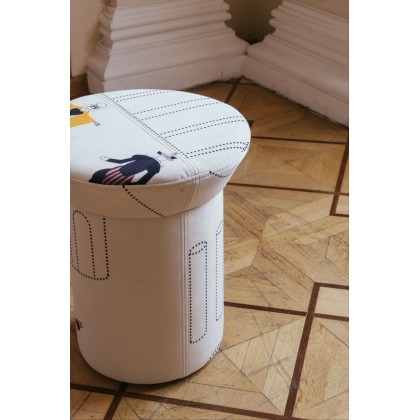 Пуф Pouf screw 081 ARHIVE FABRIC ANATOLIY PETRYCKYI ShishkaProject